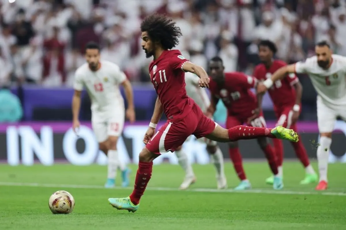  قطر 1 - 0 اردن

