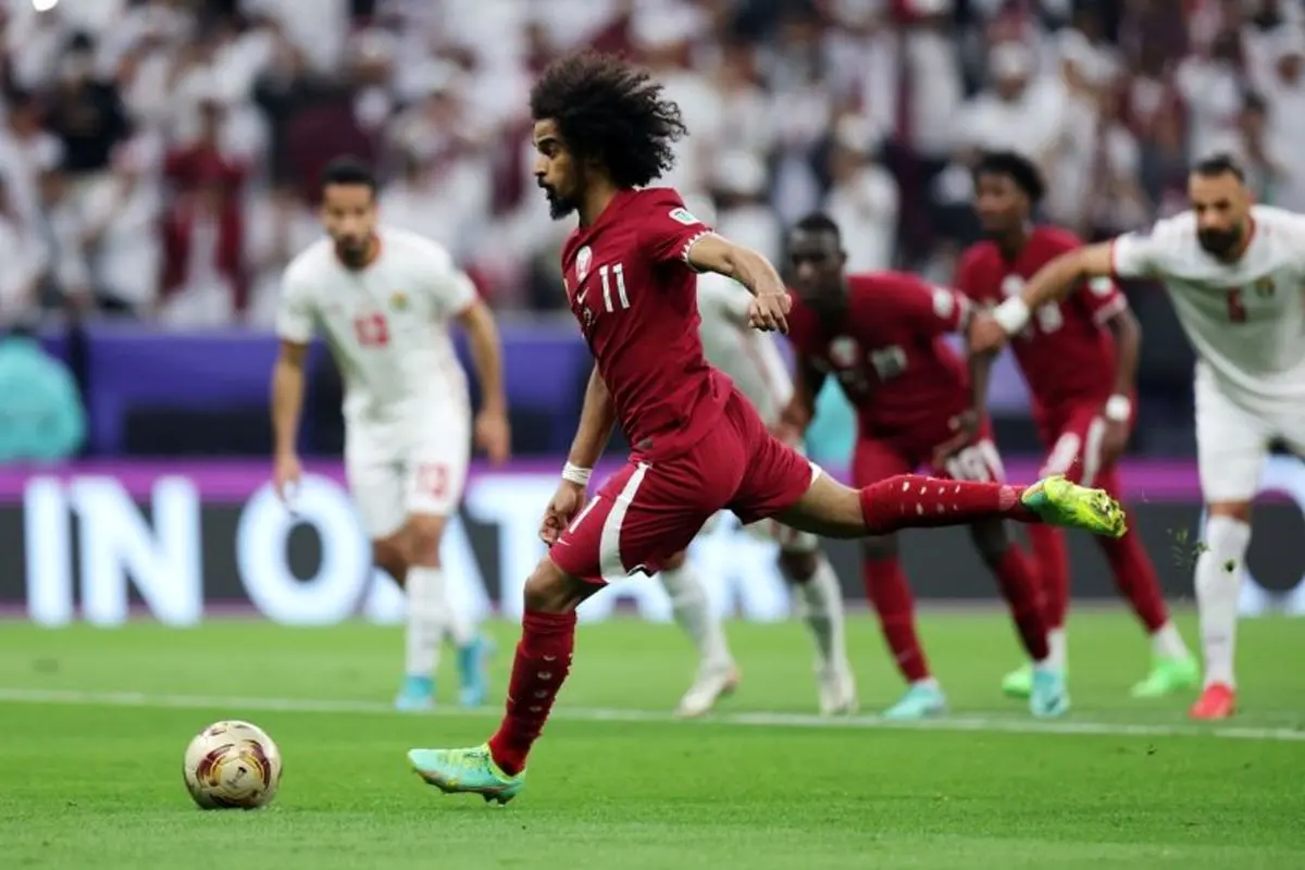  قطر 1 - 0 اردن

