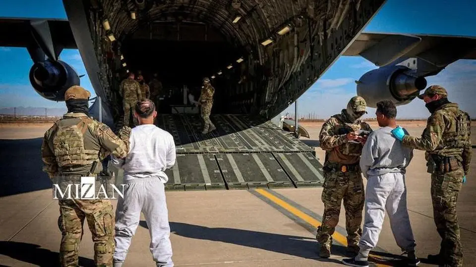 ۵ مهاجر اخراج شده از آمریکا، زندانی شدند