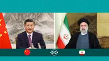 الرئیس الایرانی یهنئ نظیره الصینی بمناسبة إعادة انتخابه لفترة رئاسیة جدیدة