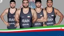واکنش علیرضا دبیر به صحنه های مسابقه تیم ملی کشتی فرنگی