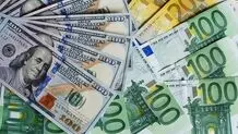 قیمت رسمی دلار و یورو؛ بعدازظهر دوشنبه ۱۵ بهمن