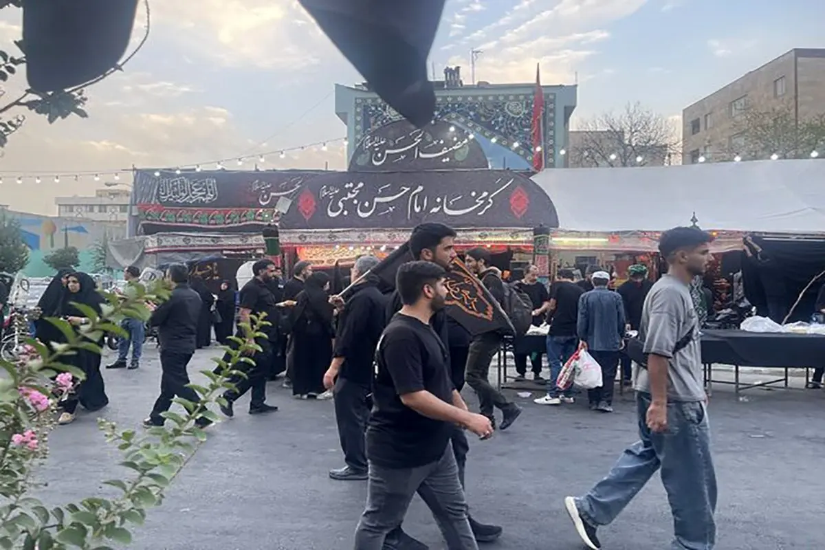 عراقچی در پیاده روی اربعین + ویدئو