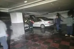 آتش سوزی در ساختمان مسکونی در زنجان