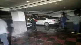 آتش سوزی در ساختمان مسکونی در زنجان