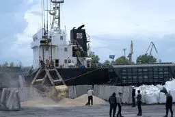 روسیه یک بندر غلات در اوکراین را بمباران کرد

