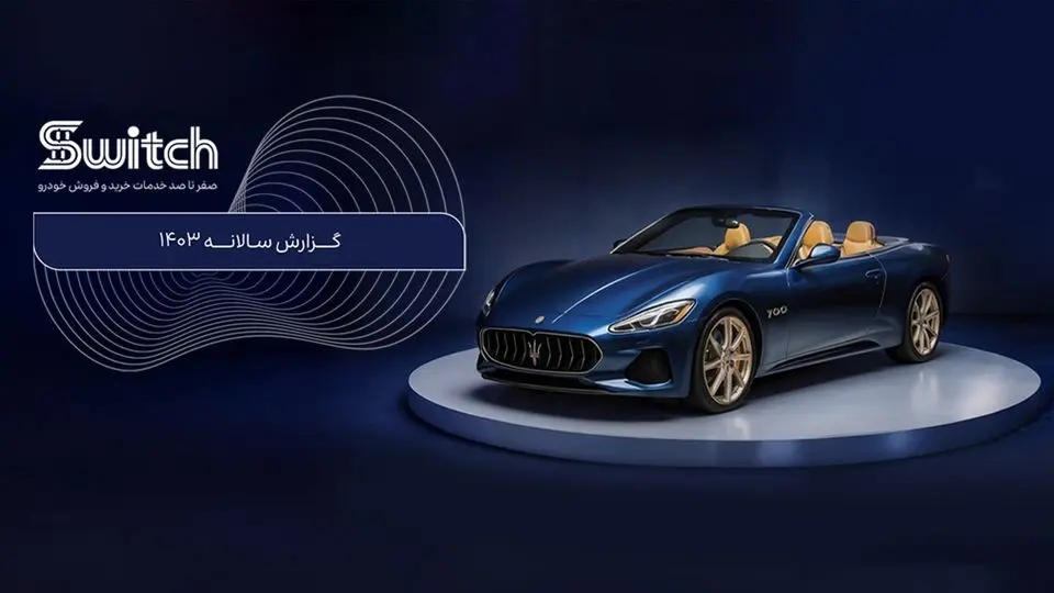 نگاه آماری و تحلیلی پلتفرم سوییچ به تحولات بازار خودروی ایران در سال ۱۴۰۳
