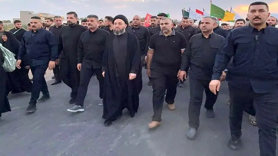 به عمار حکیم در راهپیمای اربعین تیراندازی شد/ جزییات سوءقصد    