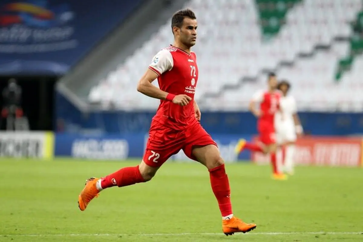 یک بازیکن پرسپولیس از لیست خارج شد