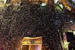 ‌ازسرگیری اعتراضات گسترده علیه نتانیاهو

