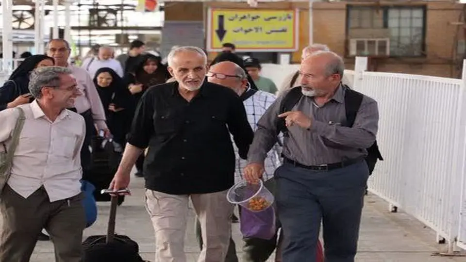 ۳۲ هزار زائر عرفه از پایانه مرزی مهران وارد کشور شدند