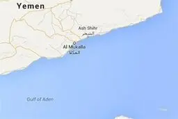 حادثه دریایی در جنوب غرب بندر مکلا یمن