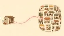 مسیر دسترسی روستاییان به بازار بزرگ‌تر