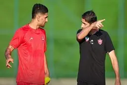 تمرین یک ساعته پرسپولیس قبل از بازی تدارکاتی بزرگ
