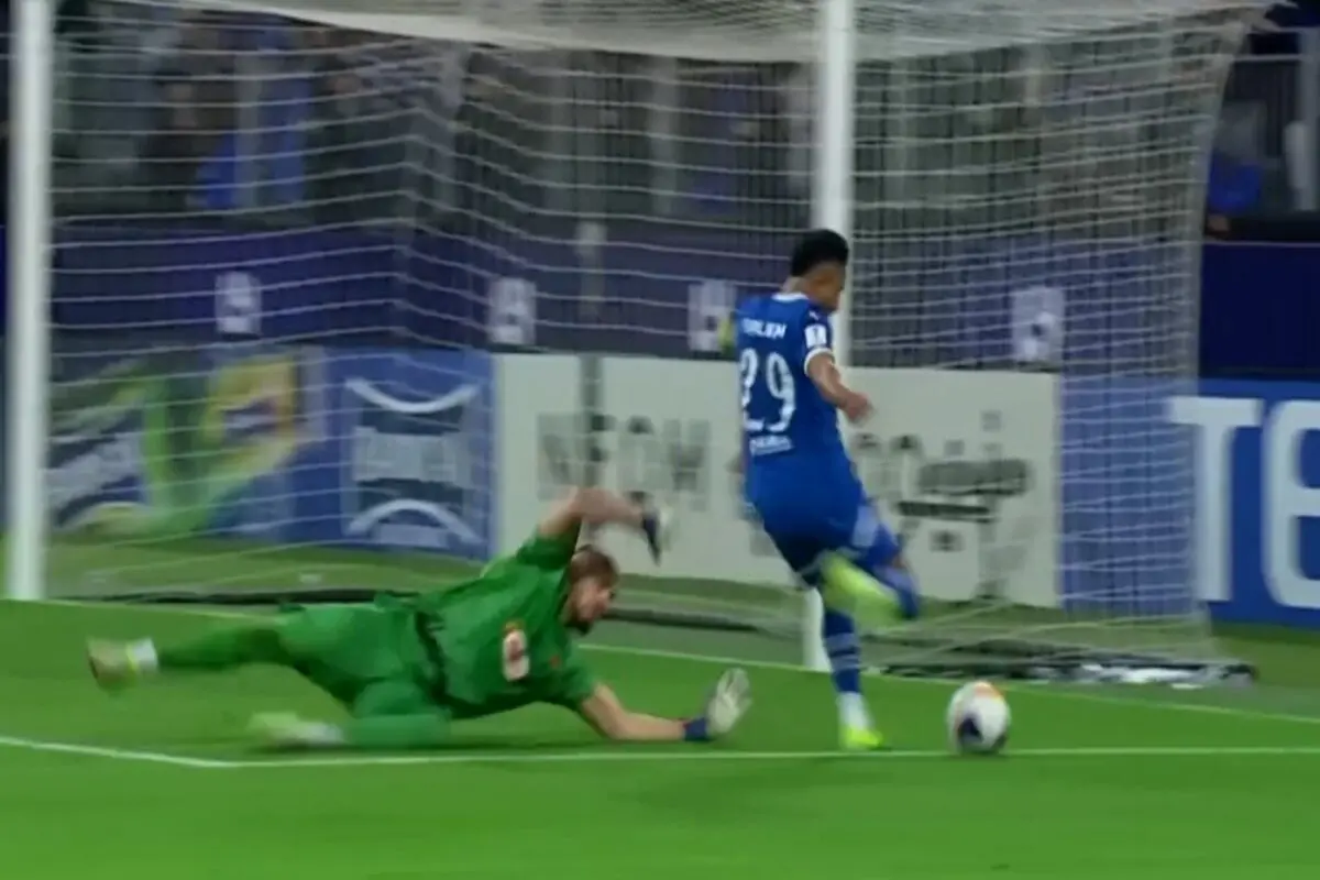 گل سوم الهلال به پرسپولیس توسط سالم الدوساری + ویدیو 