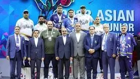 Iran junior weightlifting team becomes Asia champion
