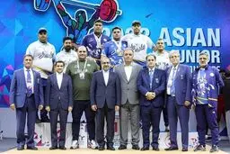 Iran junior weightlifting team becomes Asia champion