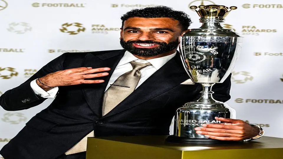 محمد صلاح بهترین بازیکن فصل شد