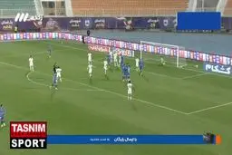گل اول استقلال به استقلال خوزستان را ببینید + ویدیو