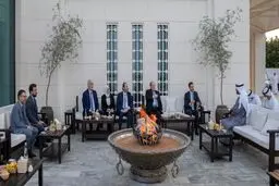  ولی عهد أبوظبی یستقبل بالرئیس السوری