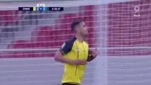 گل اول سپاهان به الاهلی+ ویدئو