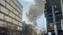 شلیک پدافند هوایی به سمت اهداف متخاصم دشمن در آسمان تهران