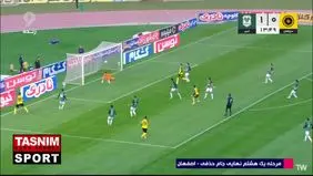 گل اول سپاهان به خیبر را ببینید + ویدیو