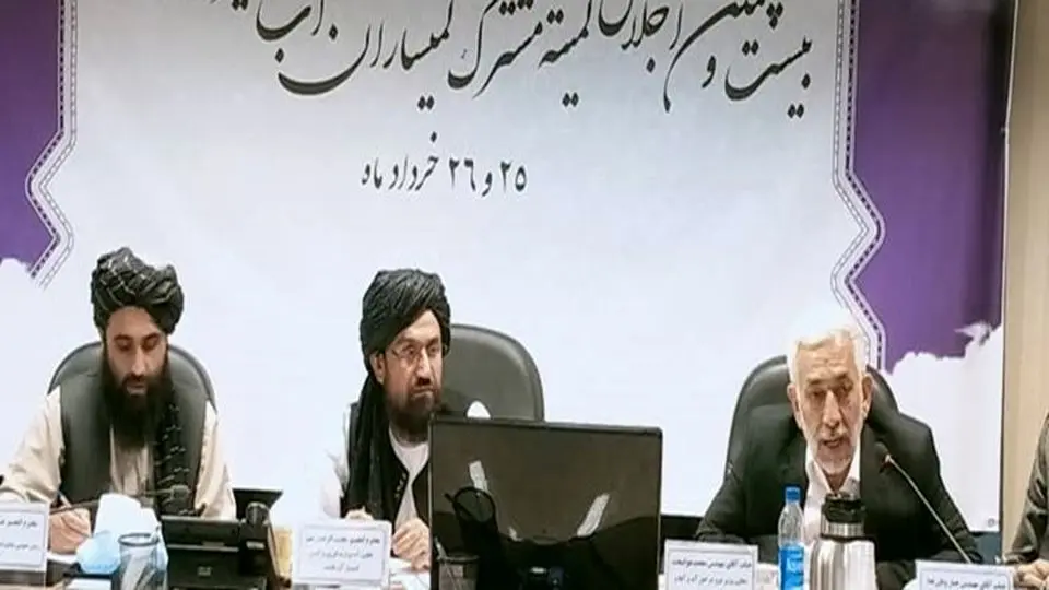 طالبان: تباحثنا مع الجانب الإیراني حول مشاکل تطبیق حقوق هلمند المائیة