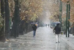 بارش‌های پاییزی تهران از نیمه دوم مهر آغاز می‌شود