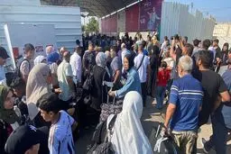 ۳۸۶ تبعه آمریکا از غزه خارج می‌شوند

