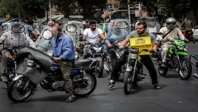 ممنوعیت ورود موتور به محدوده اصلی بازار تهران