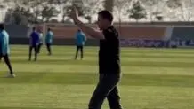 تشویق اوسمار توسط هواداران پرسپولیس + ویدئو