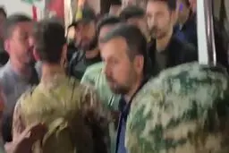 مراسم بدرقه تیم ملی فوتبال در میدان انقلاب تهران+ ویدئو