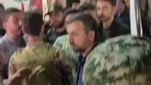 مراسم بدرقه تیم ملی فوتبال در میدان انقلاب تهران+ ویدئو