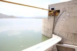 سد اکباتان در آستانه سرریز قرار گرفت
