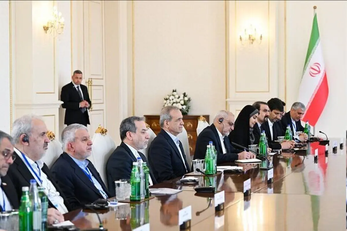 اسامی وزرای همراه پزشکیان در سفر به آذربایجان 