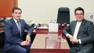 سفیر إیران بجمهوریة آذربیجان یجری مشاورات مع مساعد علییف