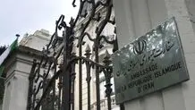 فرانسه: به علت اقدامات ایران علیه ۲ دیپلمات فرانسوی ۲ کارمند سفارت ایران را اخراج کردیم