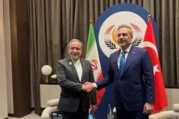 دیدار وزرای خارجه ایران و ترکیه در بغداد
