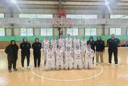 شکست تیم ملی زنان بسکتبال در سومین دیدار تدارکاتی