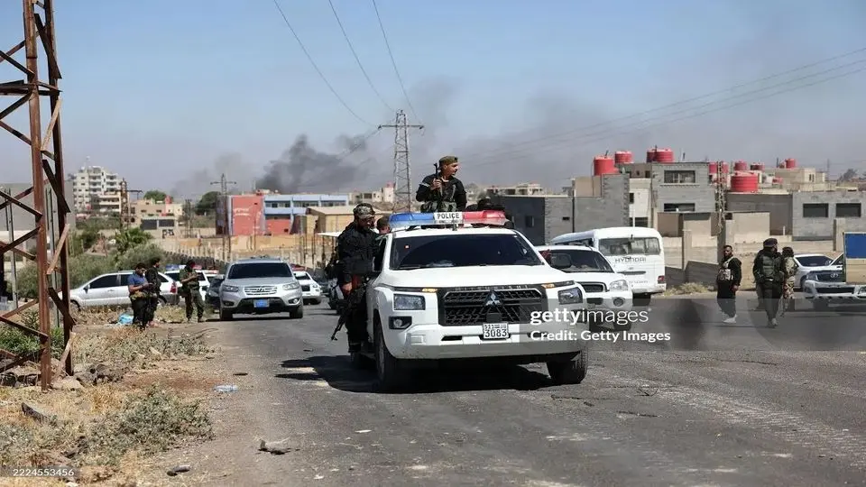 کاروان نظامی آمریکا وارد سوریه شد

