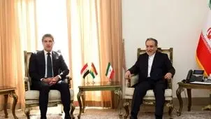 پیام «عراقچی» به «بارزانی» در پی حمله تروریستی به منزل وی 