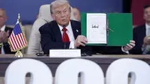 ترامپ: اسرائیل می تواند ره را از سر بگیرد!