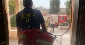 آتش‌سوزی برج مسکونی در خیابان تیموری و تخلیه ۷۰ نفر از ساکنان/ مصدومیت ۶ تن در حادثه

