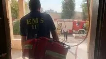 آتش‌سوزی برج مسکونی در خیابان تیموری و تخلیه ۷۰ نفر از ساکنان/ مصدومیت ۶ تن در حادثه

