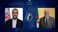Amir-Abdollahian invites Algerian FM to visit Tehran