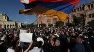 معترضان ارمنی خیابان‌های ایروان را مسدود کردند

