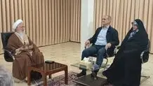 دیدار و گفتگوی مسعود پزشکیان با آیت‌الله جوادی آملی/ عکس
