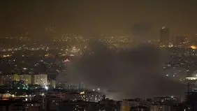 مشاهده دود در اطراف تبریز بعد از حمله جدید اسرائیل + ویدئو

