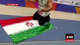 کسب هشتمین طلای جهان در مسابقات جهانی پارا دومیدانی + ویدئو